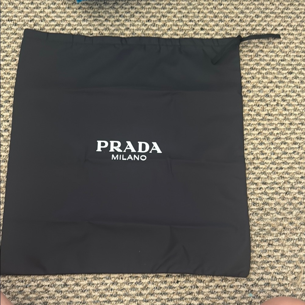 Prada nylon dust bag large